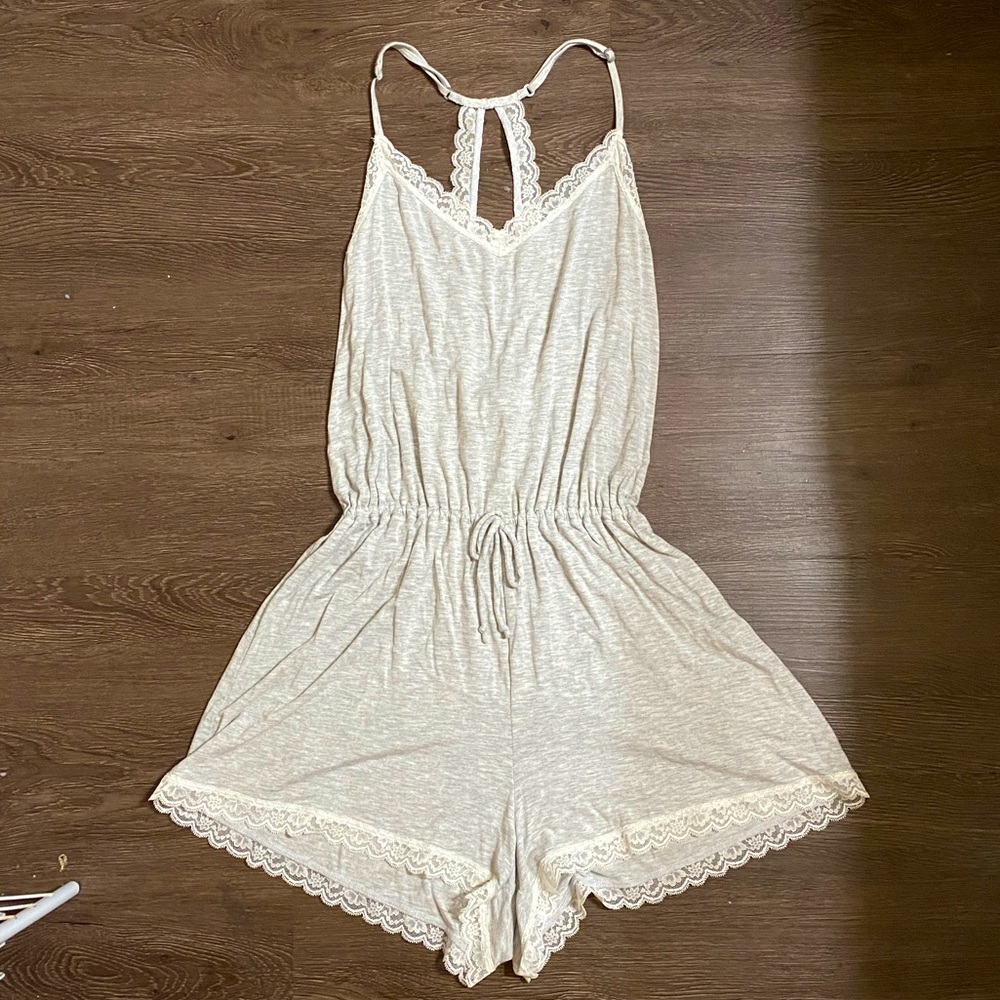Soft Lace Romper
